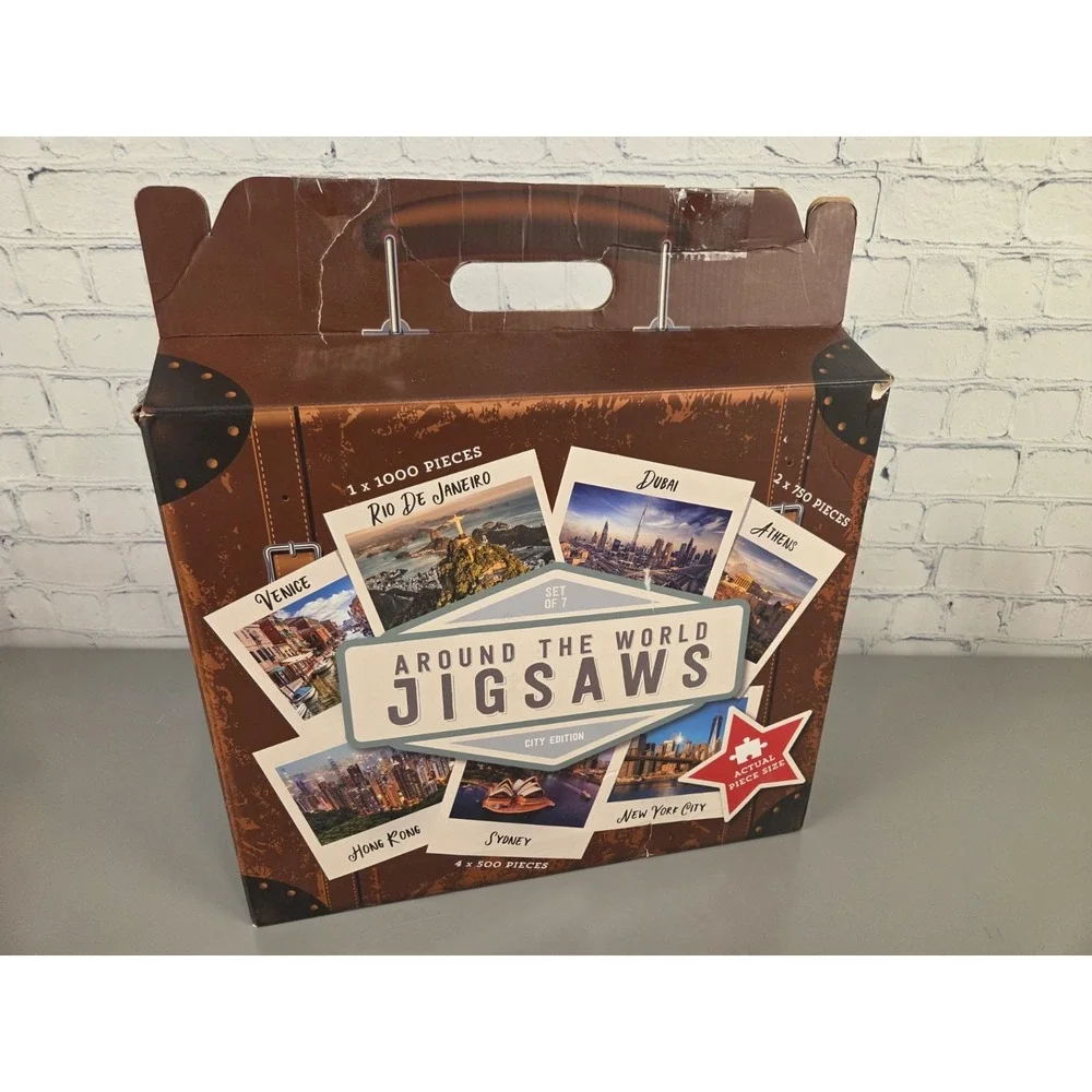Around the World Jigsaws City Edition by Professor Puzzle *6* Vibrant Puzzles